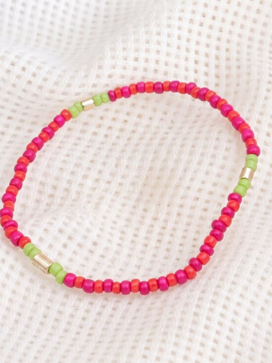 Roxanne Assoulin Jewelry - Roxanne Assoulin pink beaded bracelet